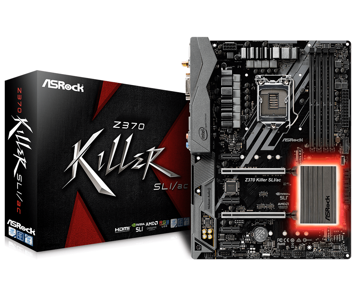 Z270 killer sli мигает красным